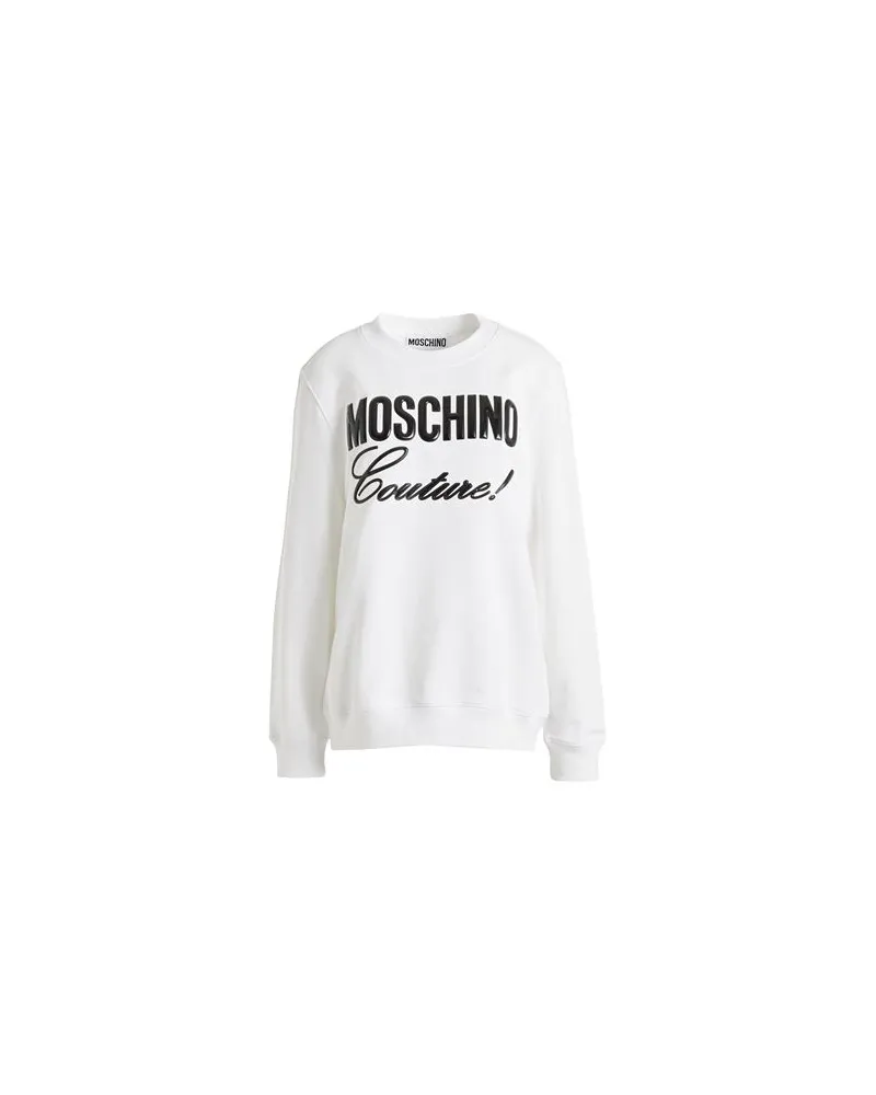 Moschino COUTURE - TOPS - Sweatshirtsauf YOOX.COM Weiß