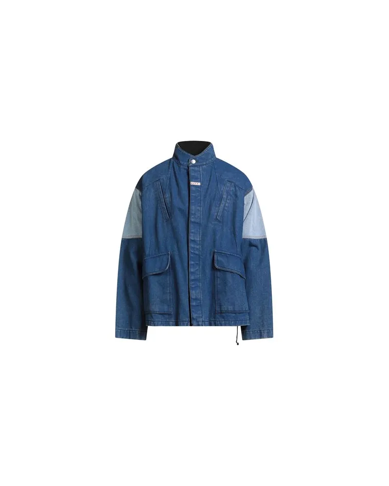 Marni JACKEN & MÄNTEL - Jeansjacken/Mäntelauf YOOX.COM Blau
