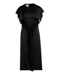 Cédric Charlier Midi-Kleid Schwarz