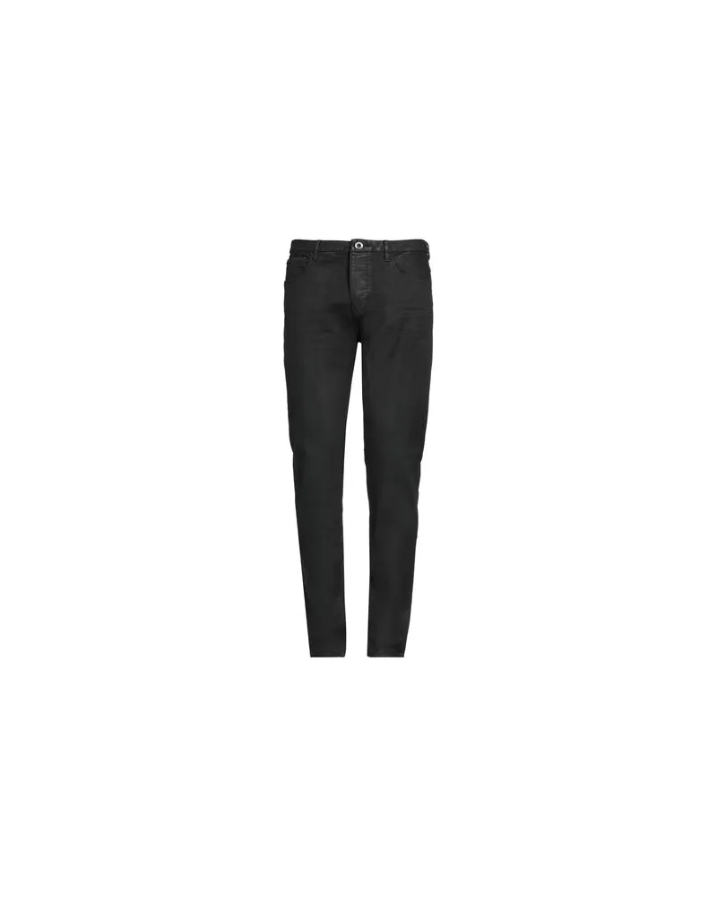 Emporio Armani HOSEN & RÖCKE - Jeanshosenauf YOOX.COM Schwarz