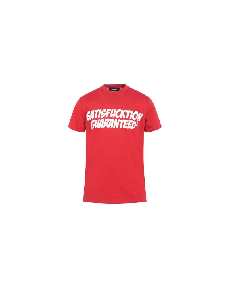 Dsquared2 TOPS - T-shirtsauf YOOX.COM Rot