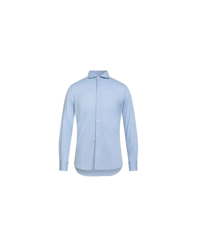 Glanshirt BY SLOWEAR - TOPS - Hemdenauf YOOX.COM Himmelblau