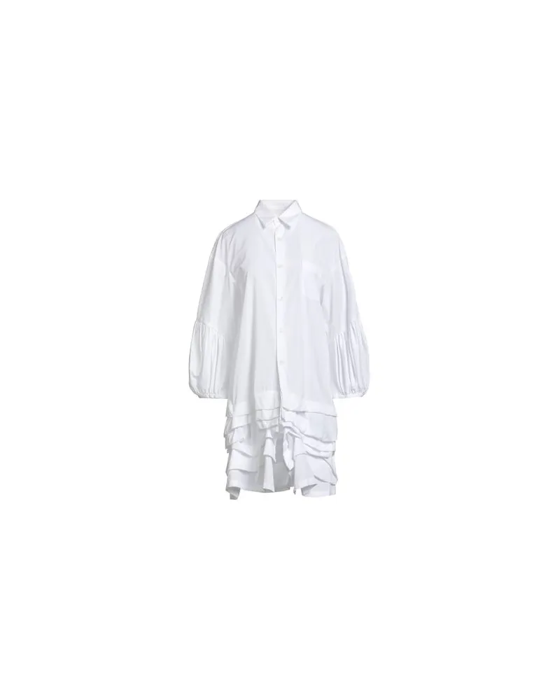 Comme des Garçons KLEIDER - Mini-Kleiderauf YOOX.COM Weiß