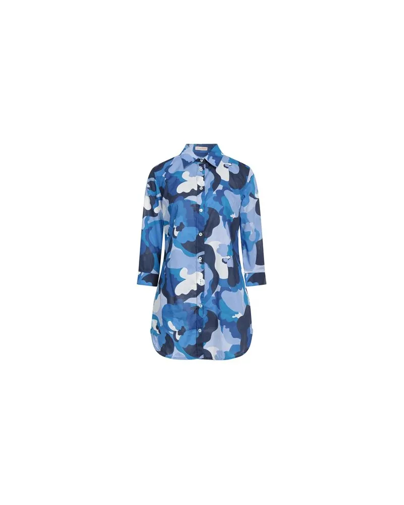 Camicettasnob TOPS - Hemdenauf YOOX.COM Blau