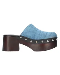 N° 21 Mules & Clogs Blau