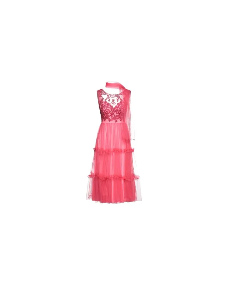 No Secrets KLEIDER - Midi-Kleiderauf YOOX.COM Koralle