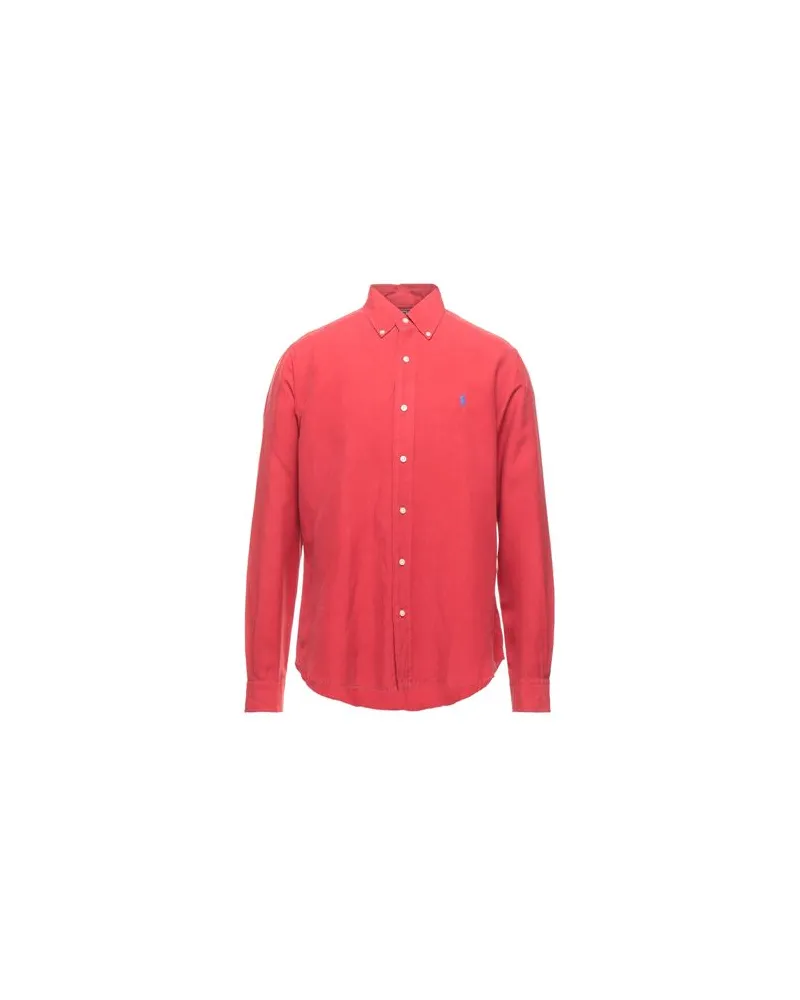 Ralph Lauren TOPS - Hemdenauf YOOX.COM Rot