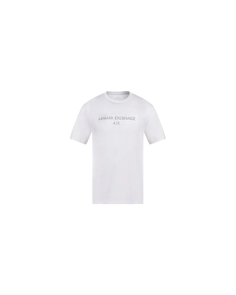 Armani Exchange TOPS - T-shirtsauf YOOX.COM Weiß