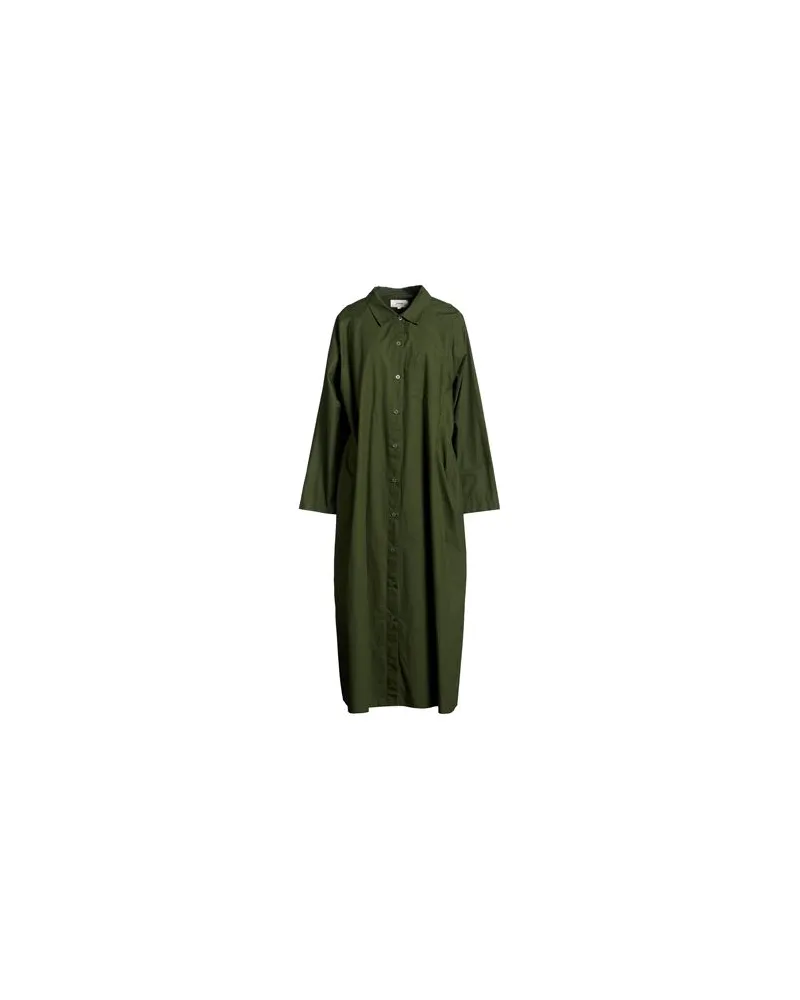 Xírena KLEIDER - Maxi-Kleiderauf YOOX.COM Militärgrün