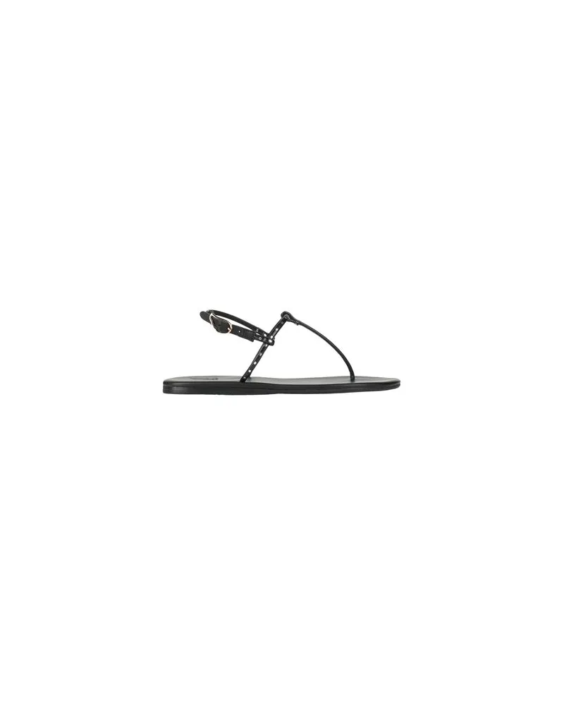 Ancient Greek Sandals SCHUHE - Zehentrennerauf YOOX.COM Schwarz