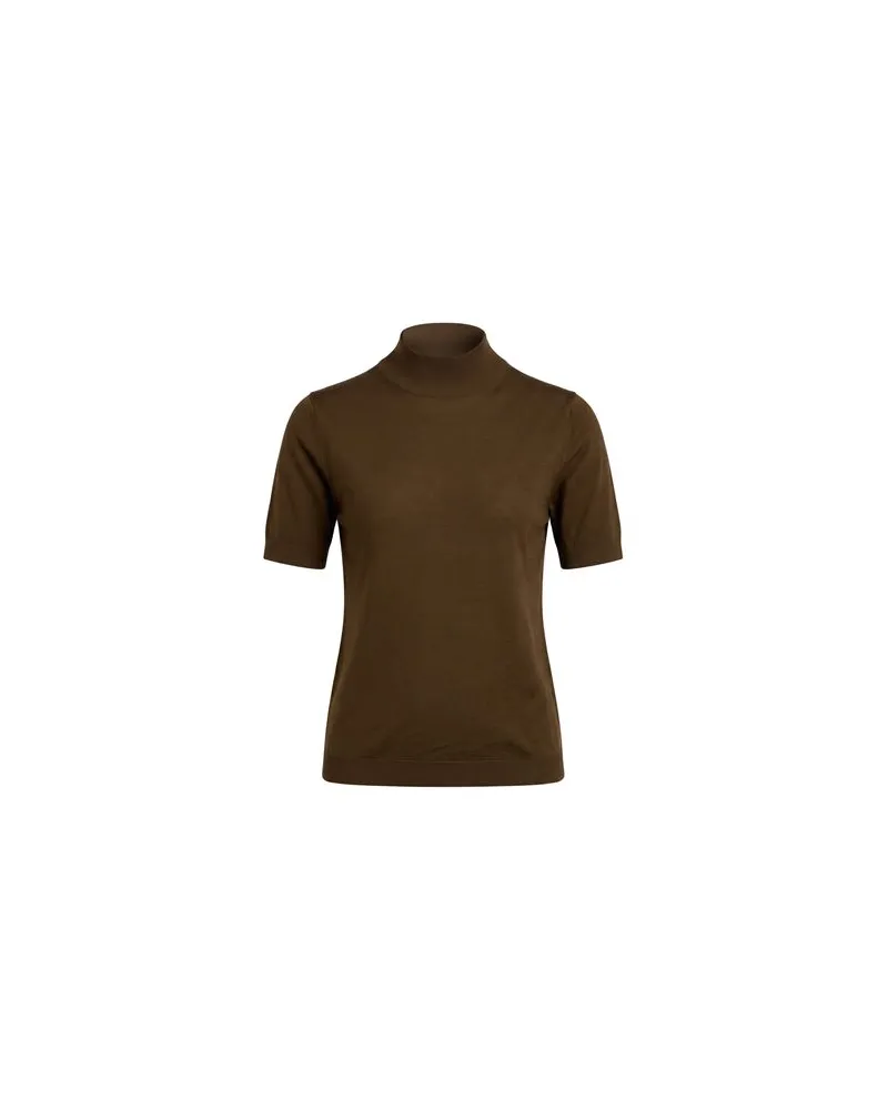 Kaos STRICKWAREN - Rollkragenpulloverauf YOOX.COM Militärgrün
