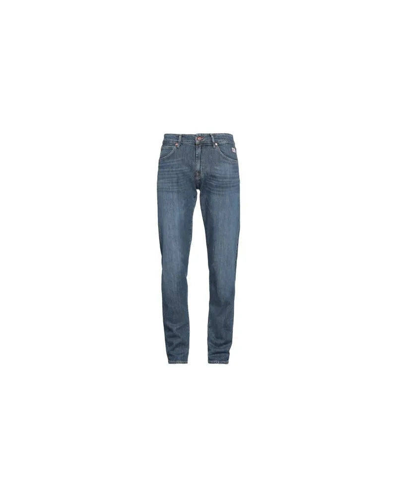 Roy Roger's HOSEN & RÖCKE - Jeanshosenauf YOOX.COM Blau