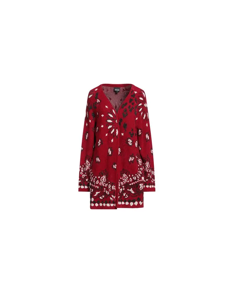 Just Cavalli STRICKWAREN - Strickjackenauf YOOX.COM Rot