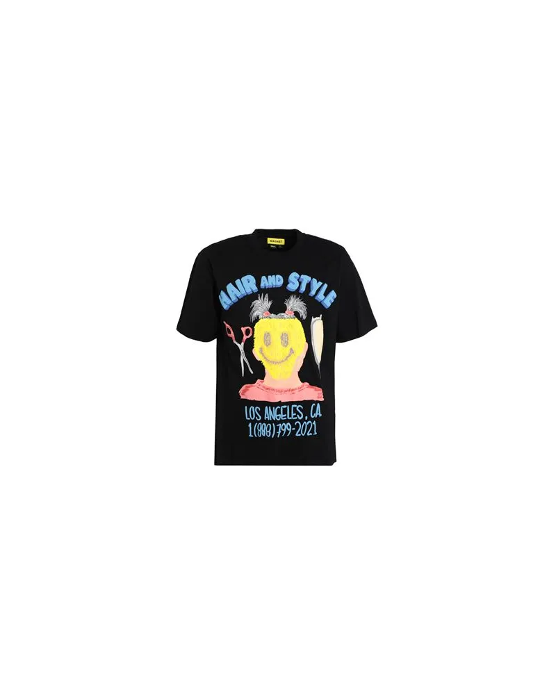 Market SMILEY BARBERSHOP T-SHIRT  - TOPS - T-shirtsauf YOOX.COM Schwarz