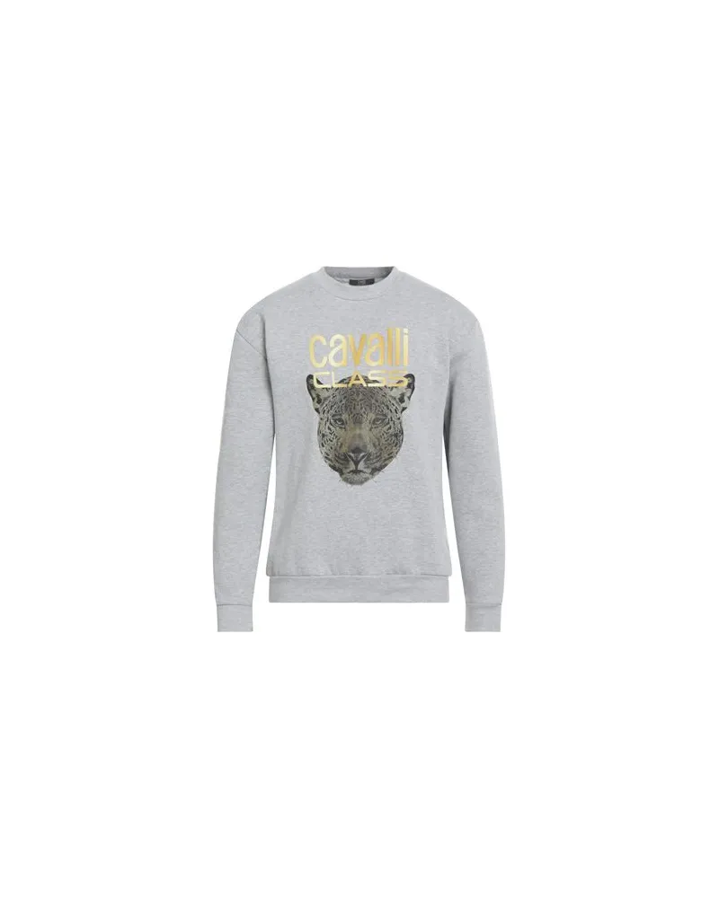 Roberto Cavalli TOPS - Sweatshirtsauf YOOX.COM Hellgrau