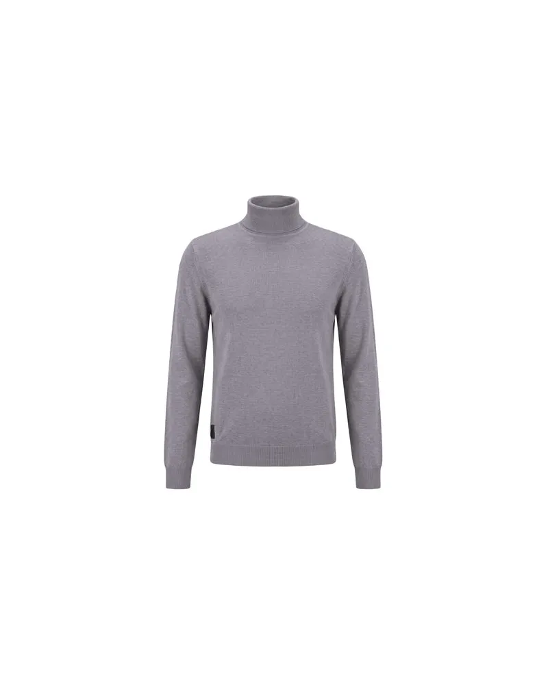 Blauer STRICKWAREN - Rollkragenpulloverauf YOOX.COM Grau