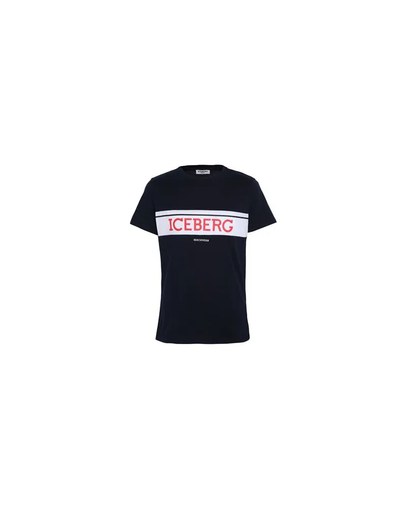 Iceberg BEACHWEAR - TOPS - T-shirtsauf YOOX.COM Nachtblau