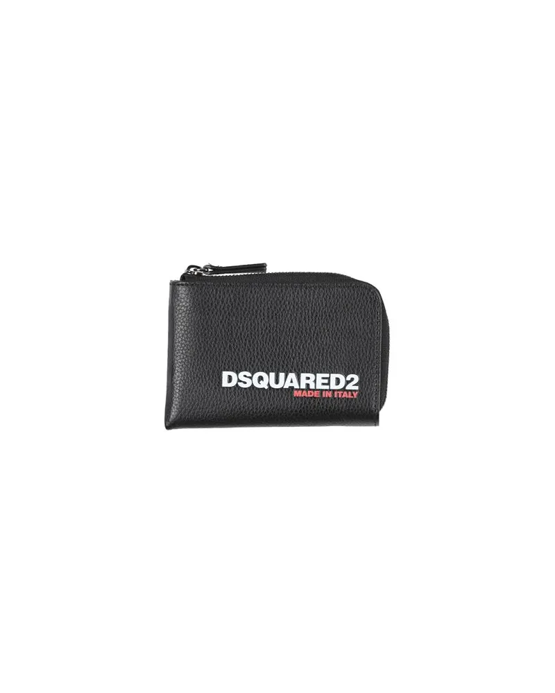 Dsquared2 Kleinlederwaren - Portemonnaiesauf YOOX.COM Schwarz