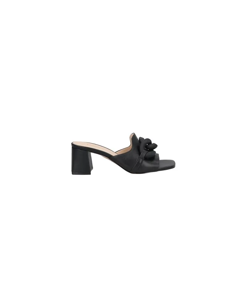 Tosca Blu SCHUHE - Sandalenauf YOOX.COM Schwarz