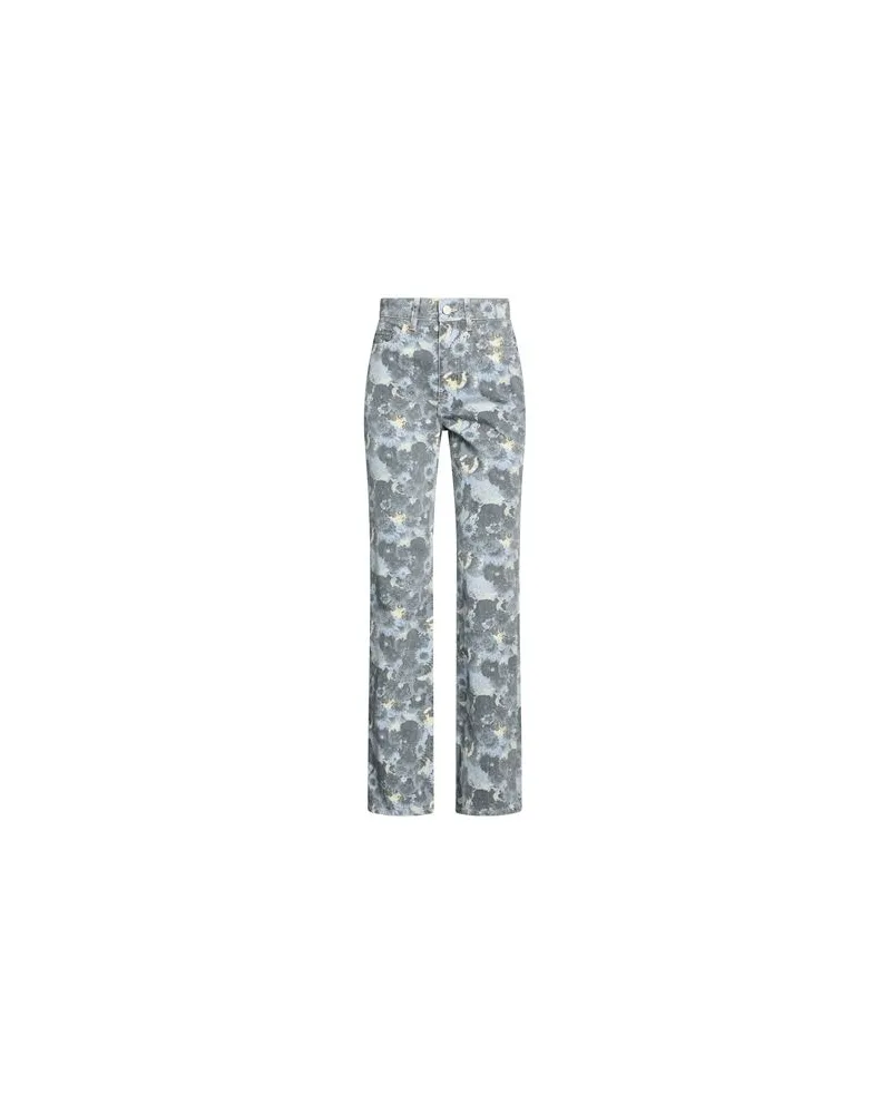 Ganni HOSEN & RÖCKE - Jeanshosenauf YOOX.COM Blau