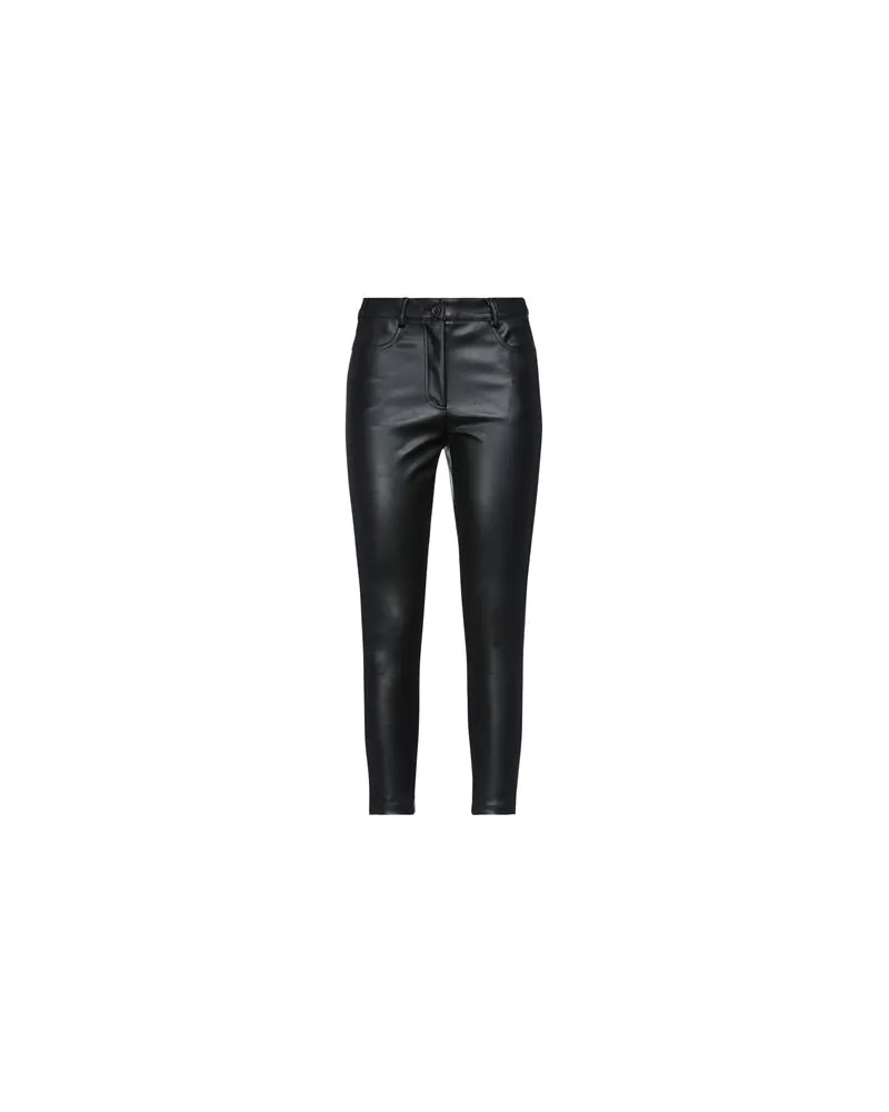 My Twin Twinset HOSEN & RÖCKE - Hosenauf YOOX.COM Schwarz