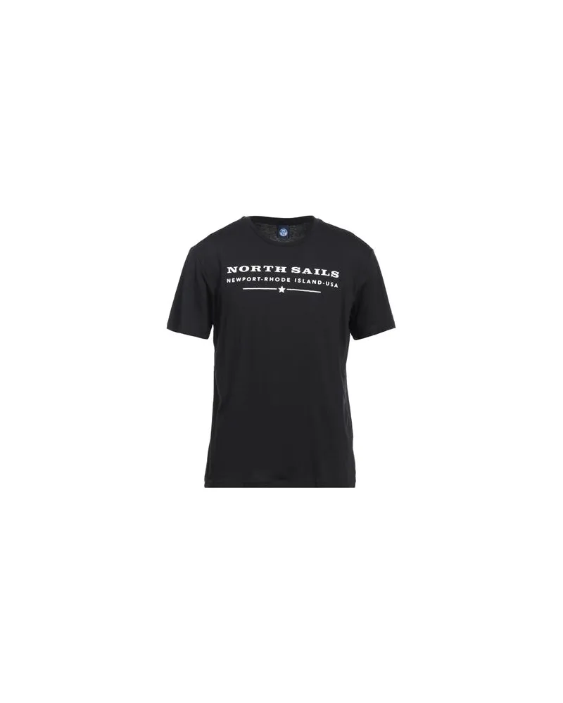 North Sails TOPS - T-shirtsauf YOOX.COM Schwarz