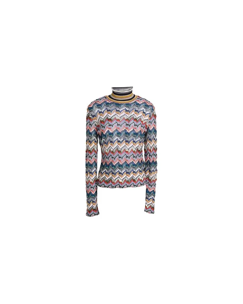 Missoni STRICKWAREN - Rollkragenpulloverauf YOOX.COM Blau