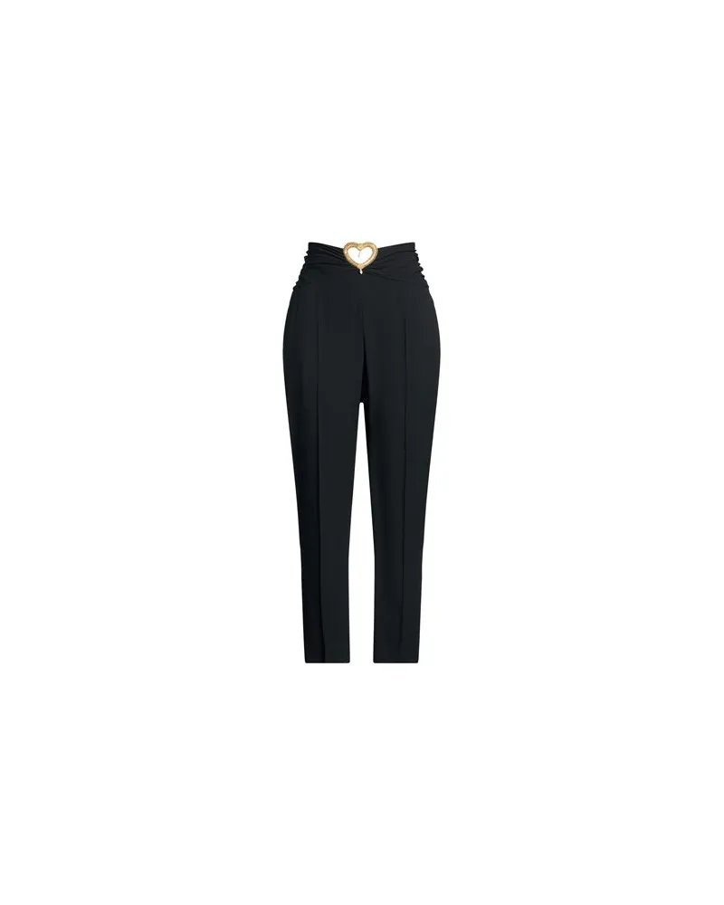 Moschino HOSEN & RÖCKE - Hosenauf YOOX.COM Schwarz