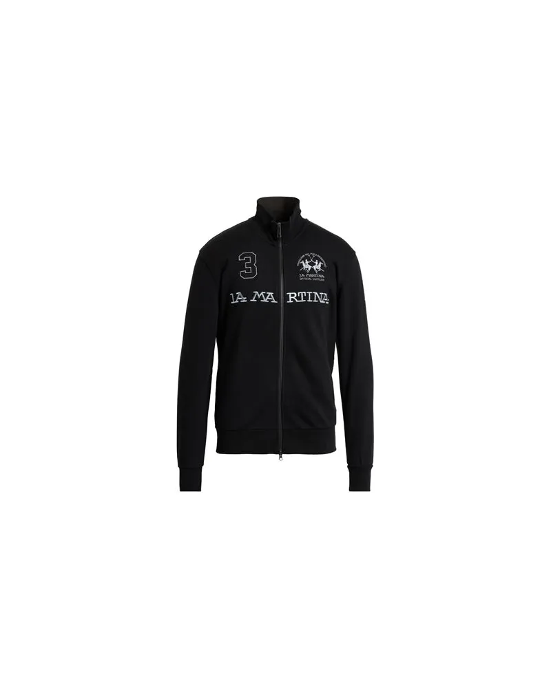 La Martina TOPS - Sweatshirtsauf YOOX.COM Schwarz