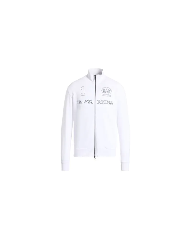 La Martina TOPS - Sweatshirtsauf YOOX.COM Weiß