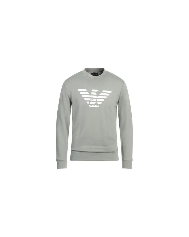 Emporio Armani TOPS - Sweatshirtsauf YOOX.COM Salbeigrün
