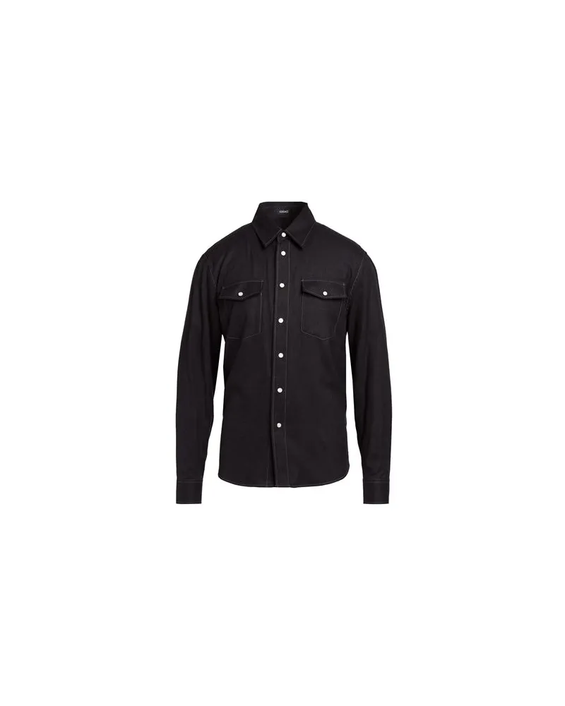 Versace TOPS - Hemdenauf YOOX.COM Schwarz