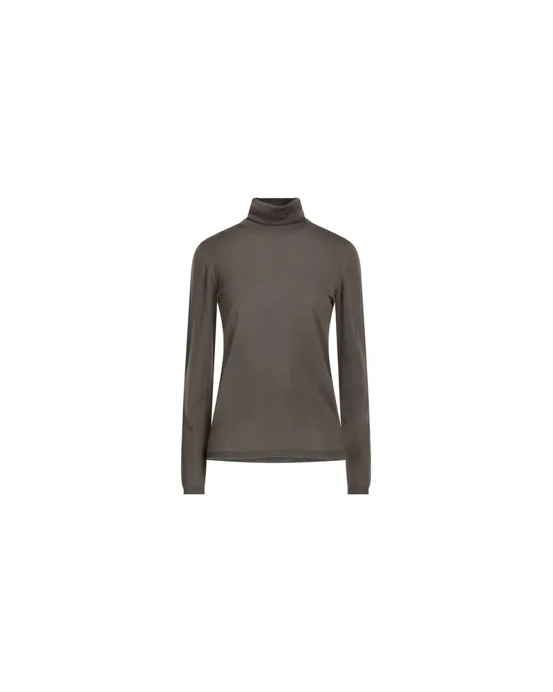 Max Mara STRICKWAREN - Rollkragenpulloverauf YOOX.COM Militärgrün