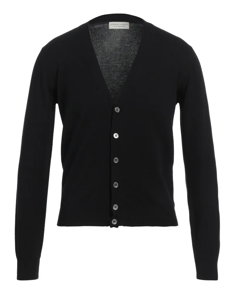 Filippo de Laurentiis Strickjacke Schwarz