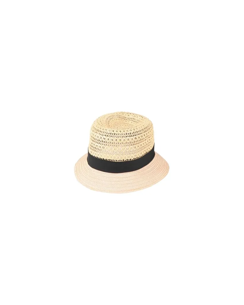 Borsalino ACCESSOIRES - Mützen & Hüteauf YOOX.COM Beige
