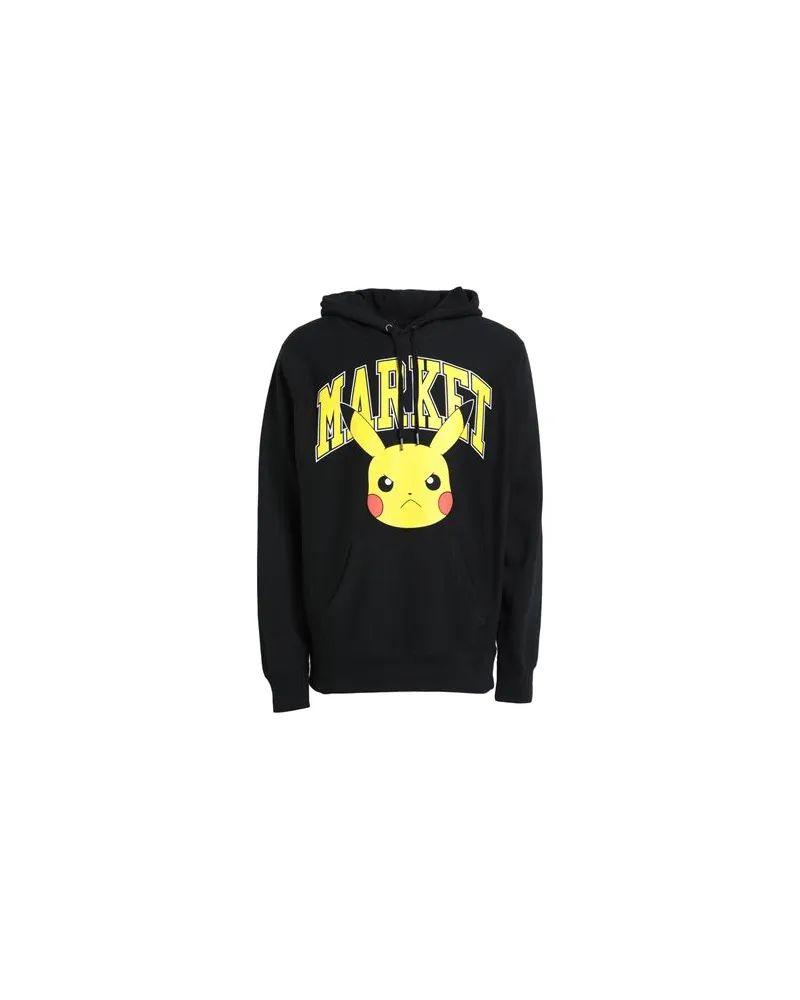 Market PIKACHU ARC HOODIE  - TOPS - Sweatshirtsauf YOOX.COM Schwarz