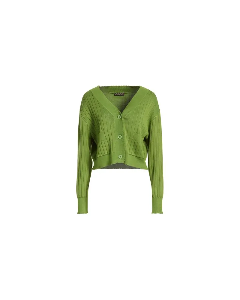 Alviero Martini STRICKWAREN - Strickjackenauf YOOX.COM Säuregrün