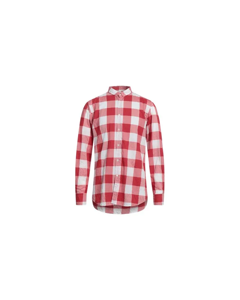 Aglini TOPS - Hemdenauf YOOX.COM Rot