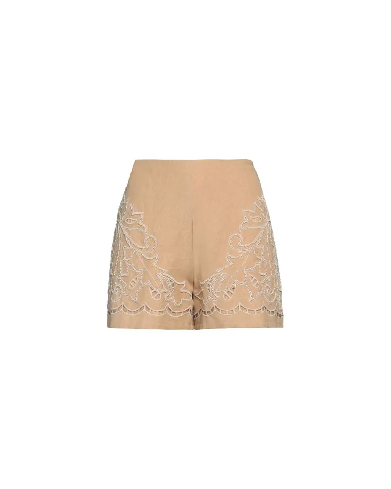 Twin-Set HOSEN & RÖCKE - Shorts & Bermudashortsauf YOOX.COM Kamel