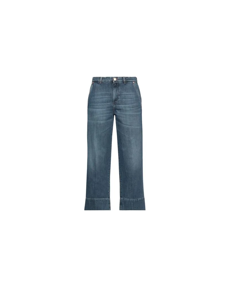 PT TORINO HOSEN & RÖCKE - Jeanshosenauf YOOX.COM Blau