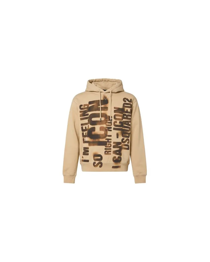 Dsquared2 TOPS - Sweatshirtsauf YOOX.COM Sand