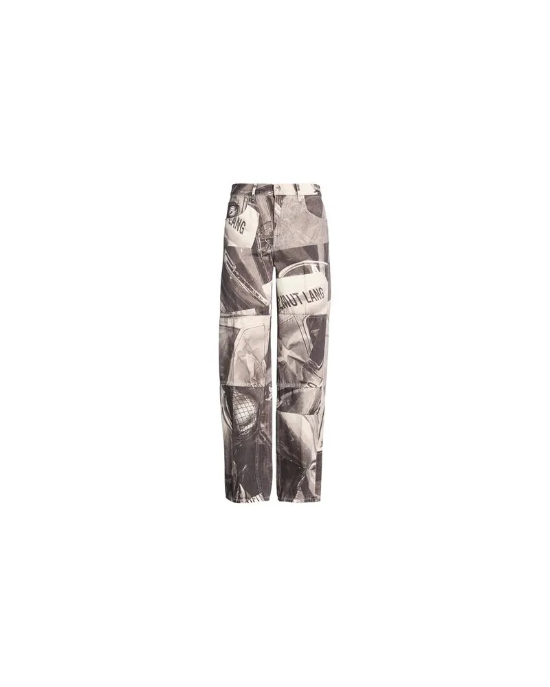 Helmut Lang HOSEN & RÖCKE - Jeanshosenauf YOOX.COM Grau