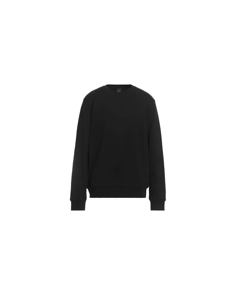 Armani Exchange TOPS - Sweatshirtsauf YOOX.COM Schwarz