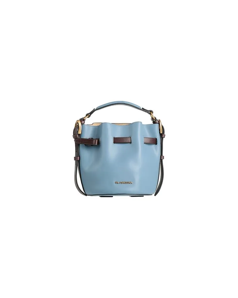 La Martina BRISA SMALL  - TASCHEN - Handtaschenauf YOOX.COM Hellblau
