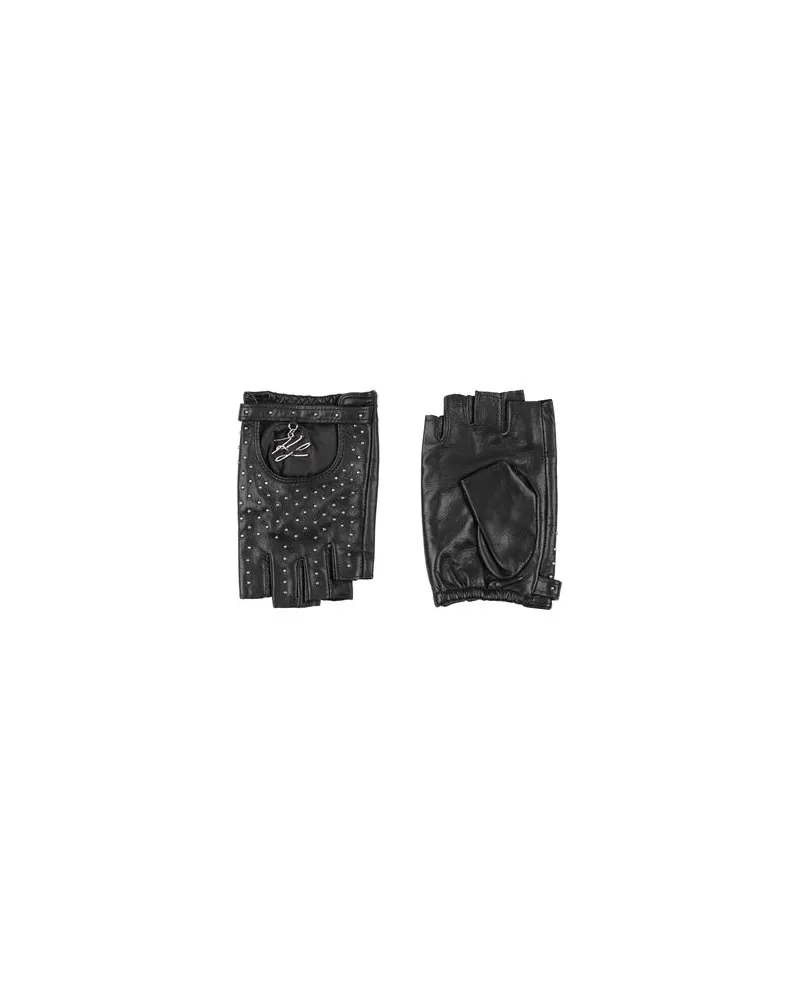 Karl Lagerfeld ACCESSOIRES - Handschuheauf YOOX.COM Schwarz