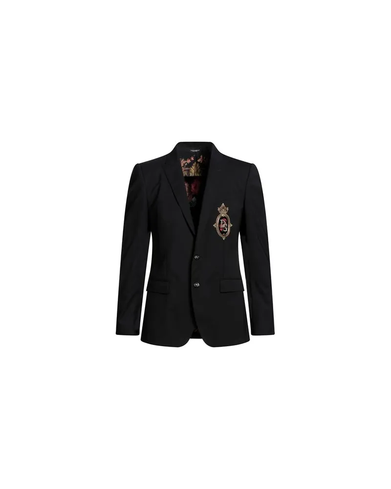 Dolce & Gabbana ANZÜGE und CO-ORDS - Blazersauf YOOX.COM Schwarz