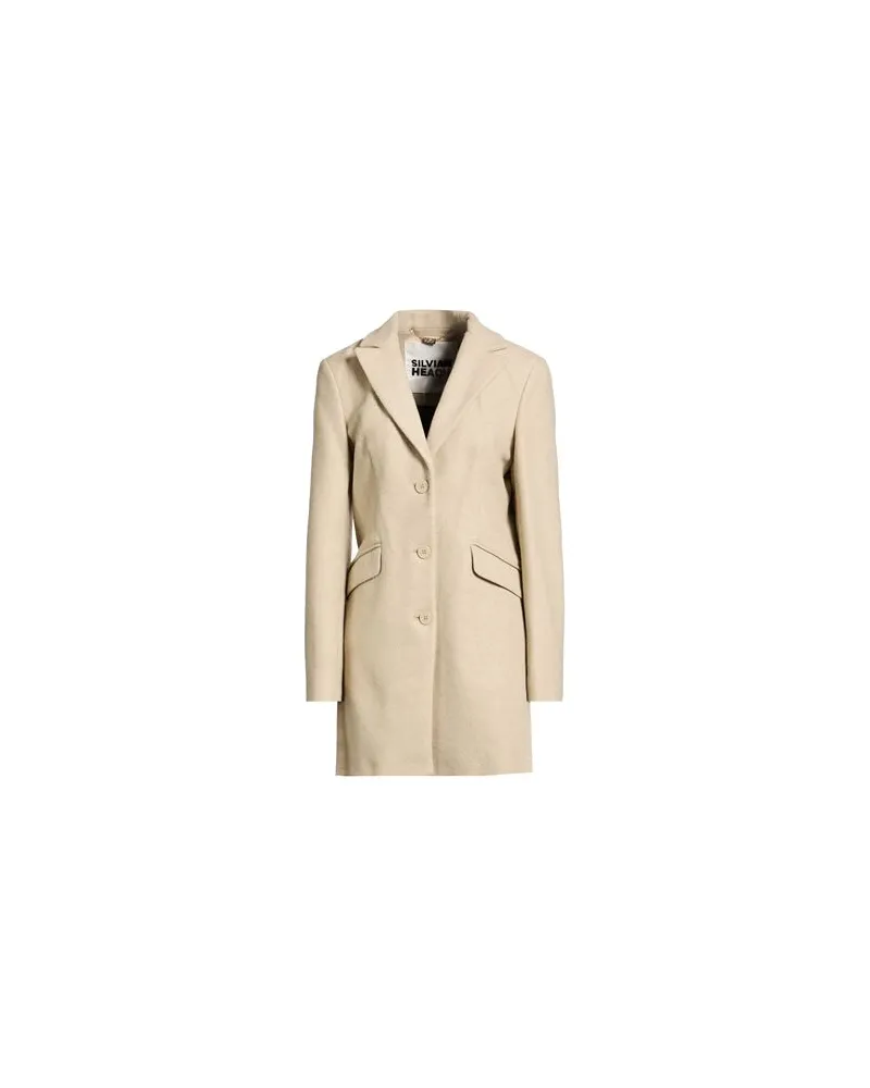 Silvian Heach JACKEN & MÄNTEL - Mäntelauf YOOX.COM Beige