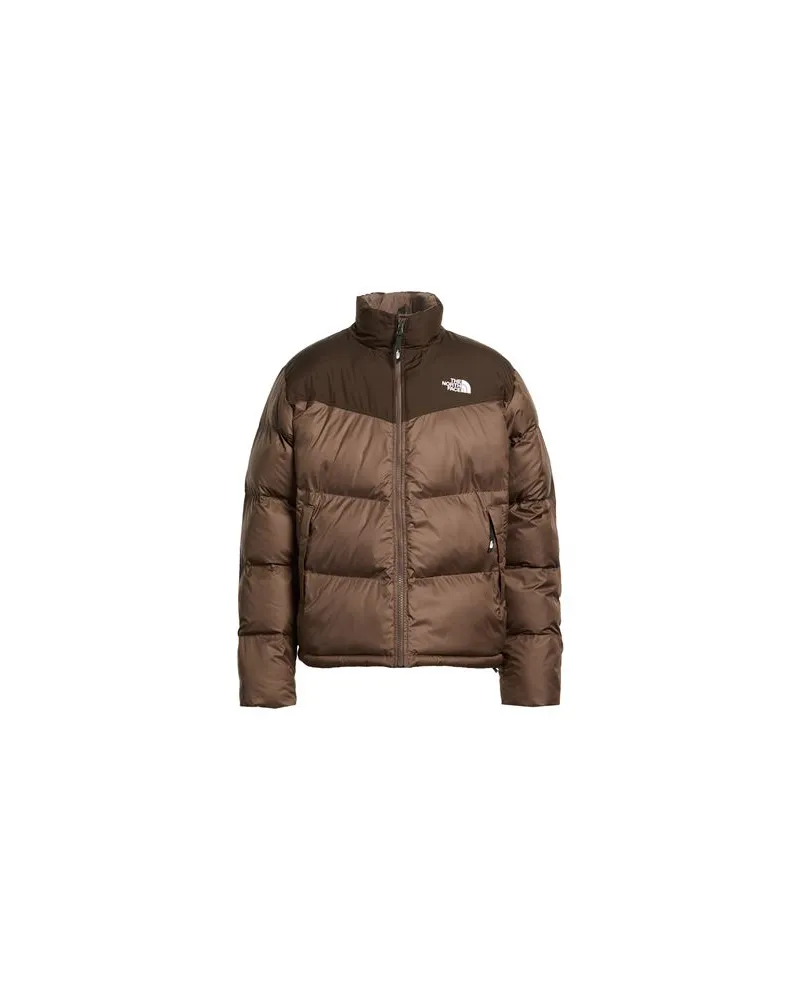 The North Face JACKEN & MÄNTEL - Pufferjacken & Daunenjackenauf YOOX.COM Braun