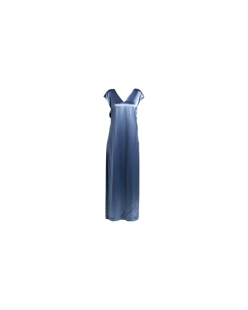 Calvin Klein KLEIDER - Maxi-Kleiderauf YOOX.COM Taubenblau