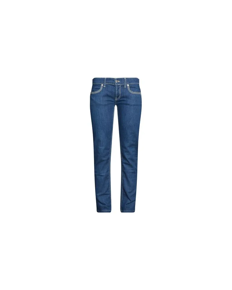 Dondup HOSEN & RÖCKE - Jeanshosenauf YOOX.COM Blau